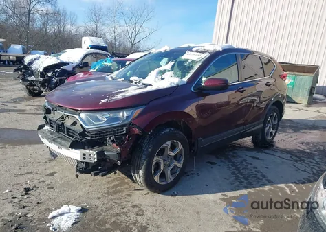 2019 Honda Cr-V Ex из США, поврежденный, VIN 5J6RW2H58KL021319